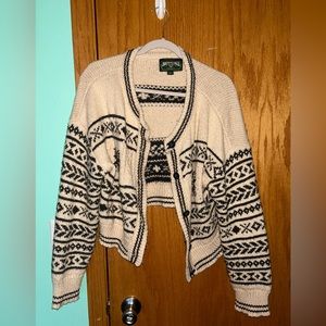 Comfy cropped cardigan